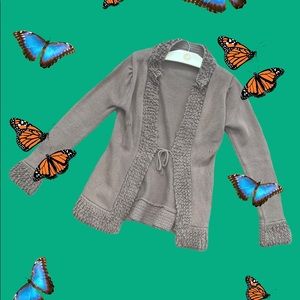 BCBGMAXAZRIA light brown sweater.